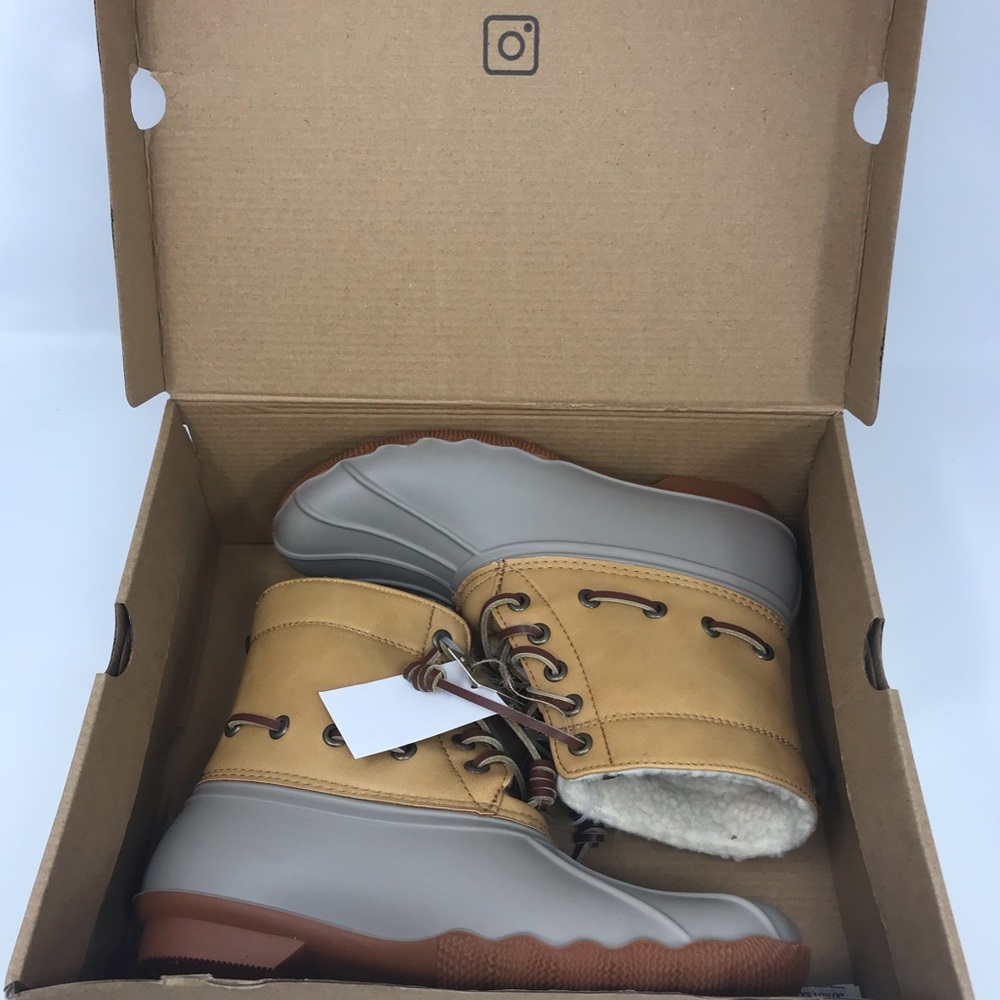 Seven 7 Speyside Waterproof Duck Boots in Taupe - Picture 5 of 8